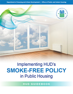 smoke-free policy HUD guidebook