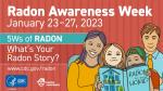 Radon Awareness Week Posted with family of four in it
